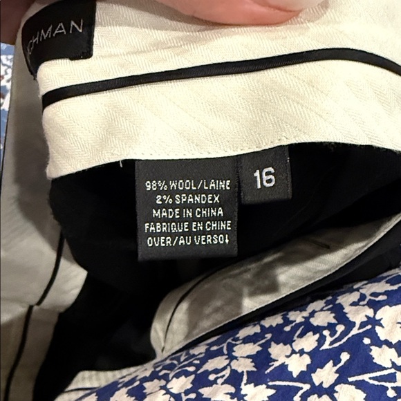 Dana Buchman Classic Black Trousers size 16 - Picture 4 of 6